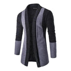 Mandotos men's cardigan sweater, casual knitwear coat with a button-up front, suitable for everyday men's clothing.