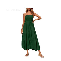 Mandotos chic chiffon layered swing dress with flowing fabric and elegant design, perfect for casual or semi-formal occasions.