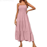 Mandotos chic chiffon layered swing dress with flowing fabric and elegant design, perfect for stylish occasions.
