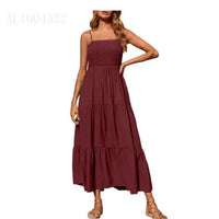 Mandotos chic chiffon layered swing dress with flowing fabric and elegant design, perfect for stylish and comfortable wear.
