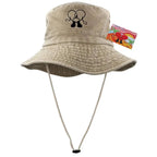 Mandotos chic embroidered travel hat with stylish design and detailed embroidery, perfect for outdoor adventures and travel.