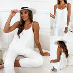 Mandotos chic pearl pleated tank top featuring a stylish sleeveless design and elegant pearl accents.