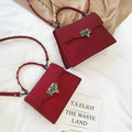 Mandotos chic PU leather sling bag with adjustable strap and minimalist design, perfect for casual or evening use.