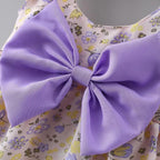 Chic toddler girl summer duo dresses by MANDOTOS, featuring colorful, lightweight fabrics perfect for warm weather.