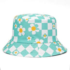 Mandotos chic unisex bucket hat in stylish design, featuring a wide brim and casual fit for versatile sun protection and fashion.