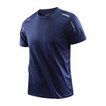 Mandotos men's quick dry running T-shirt in size M, breathable outdoor sports tee suitable for hiking, fishing, and summer activities.