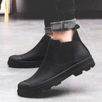 Comfortable Cozy Leather Footwear by MANDOTOS featuring soft leather material and stylish design for everyday wear.