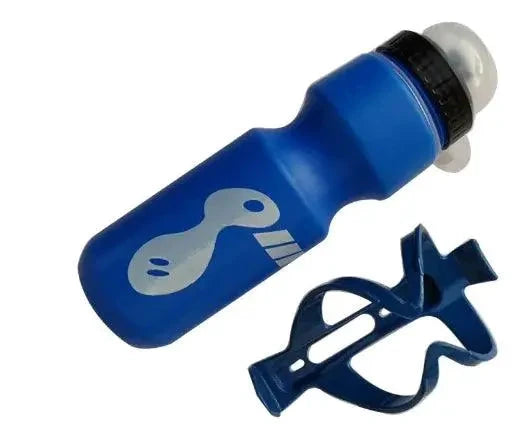 Mandotos cyclist's hydration flask, portable water bottle with a secure cap and ergonomic design for outdoor cycling.