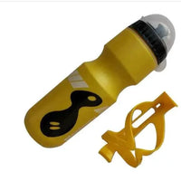 Mandotos cyclist's hydration flask with a sleek design and easy-to-sip spout, ideal for staying hydrated during rides.