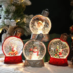 Mandotos Christmas flame light with luminous LED glow, flickering for festive holiday decoration and cozy ambiance.