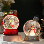 Mandotos Christmas Flame Light with flickering LED glow, luminous simulation for holiday decorations and festive ambiance.