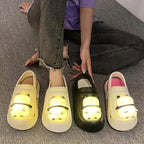 Mandotos Panda lamp slippers for women with light-up feature, EVA comfort sole, non-slip design, perfect for summer indoor wear