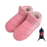 Mandotos electric heated shoes with insulated design, featuring heating elements for warmth and comfort in cold weather.