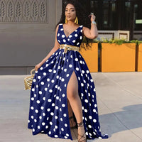 Elegant curve party dress by MANDOTOS featuring a fitted silhouette, stylish neckline, and flowing fabric for special occasions.