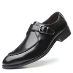 Elegant leather Oxfords by MANDOTOS featuring polished brown leather and classic lace-up design for stylish men's footwear.