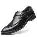 Elegant black leather Oxfords by MANDOTOS featuring classic design and polished finish, ideal for formal or business attire.