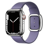 Elegant leather strap by MANDOTOS featuring high-quality craftsmanship and smooth texture for stylish accessory use.