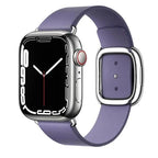 Elegant leather strap by MANDOTOS featuring high-quality craftsmanship and smooth texture for stylish accessory use.