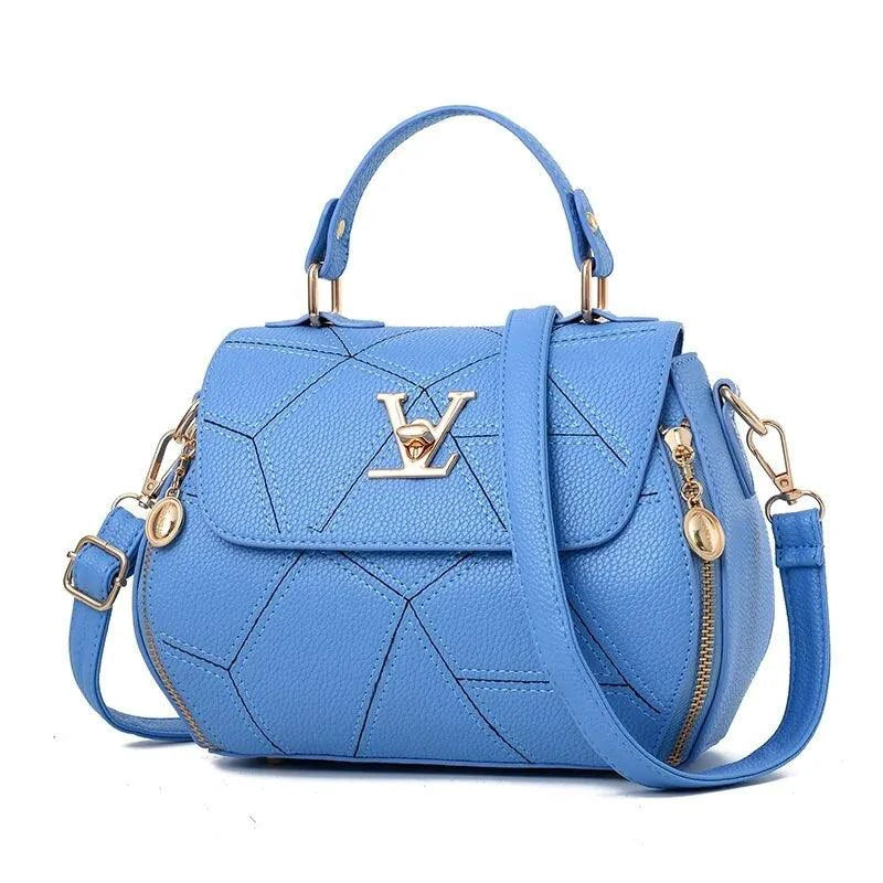 Elegant leather tote bag by MANDOTOS showcasing sleek design and craftsmanship with sturdy handles and smooth leather finish.