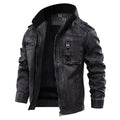 Mandotos elegant premium leather jacket featuring a sleek design, classic collar, and stylish stitching.