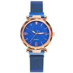 Elegant rose gold MANDOTOS timepiece with a sleek watch face and stylish band, showcasing luxury and craftsmanship.