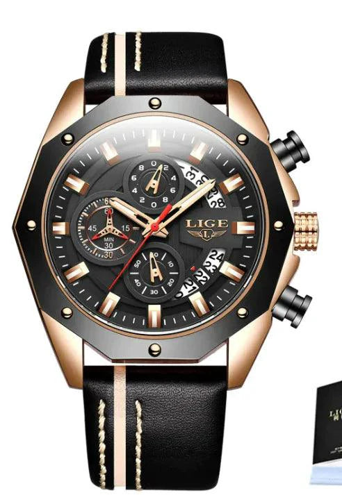Mandotos Elite Silicone Sports Chronometer with digital display, black silicone strap, and durable design for active use