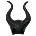 Mandotos Enchantress Horns Headpiece featuring elegant, curved horn design for fantasy costumes or cosplay accessories.