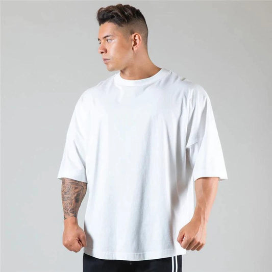 Mandotos Japan & UK cotton shirt for gym, featuring a comfortable fit with stylish design and breathable fabric.
