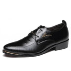 Mandotos men's refined leather loafers featuring classic slip-on design, smooth leather finish, and elegant stitching details.
