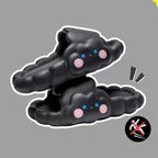 Mandotos home bathroom slipper with a cloud design, featuring a slip-resistant surface for safe, comfortable use.