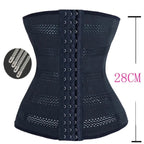 Mandotos hot waist trainer corset shown on a model, designed to shape and slim the waist for a flattering fit.