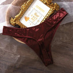 Mandotos Ice Silk women's low waist seamless lingerie panties, quick-drying, breathable, skin-friendly underwear for women.