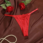 Mandotos Ice Silk women's low waist seamless panties, quick-drying, breathable, skin-friendly lingerie undergarments.