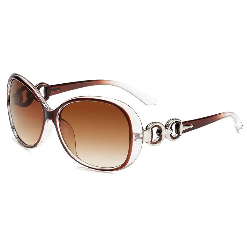 Vintage retro oversized sunglasses for women by MANDOTOS INTERNATIONAL, stylish travel eyewear with a chic, oversized design.