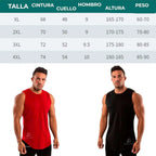 Mandotos International advanced technology athletic tank top in size XL, ideal for exercise and sports.