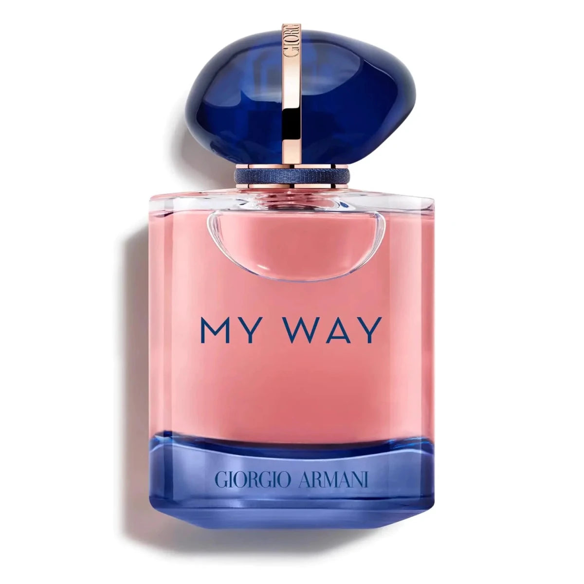 Armani Beauty My Way Intense Eau de Parfum for women, floral woody amber fragrance with orange blossom, tuberose, sandalwood, and vanilla.