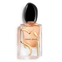 Armani Sì Eau de Parfum for women featuring blackcurrant and rose notes in a 1.6oz bottle, presented by MANDOTOS INTERNATIONAL.