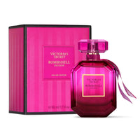 Mandotos International Bombshell Passion Floral Eau de Parfum bottle with sparkling cassis and peony, 1.7 oz, elegant floral fragrance.