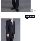 Mandotos International men's casual two-piece suit featuring cotton fabric, youthful style, suitable for spring, summer, and autumn.