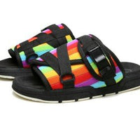 Chic unisex beach slides by MANDOTOS INTERNATIONAL with stylish design and comfortable slip-on style for casual wear