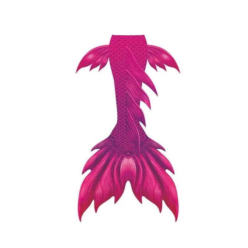 Shiny mermaid tails swimsuit by MANDOTOS INTERNATIONAL featuring a vibrant, skin-tight mermaid skin design for swimming and cosplay.
