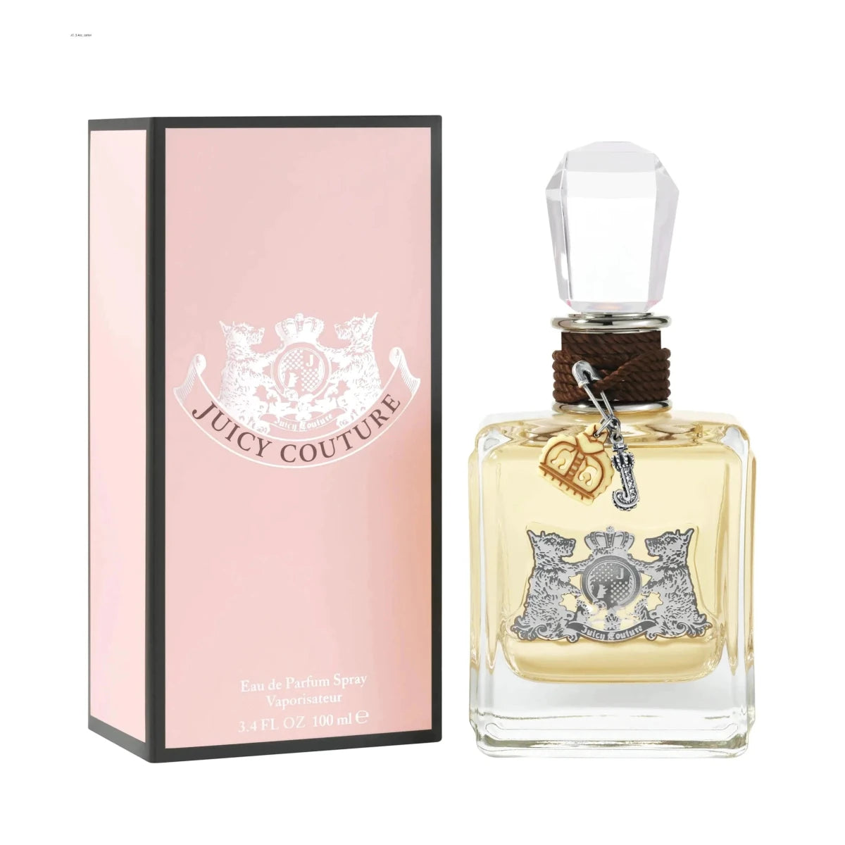 Juicy Couture Passion & Lili women's perfume 3.4 oz bottle by MANDOTOS INTERNATIONAL, featuring elegant floral design.