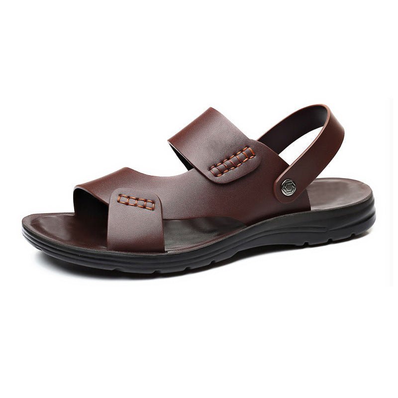 Men's Coastal Stroll Sandals by MANDOTOS INTERNATIONAL, featuring comfortable straps and casual design for summer wear.