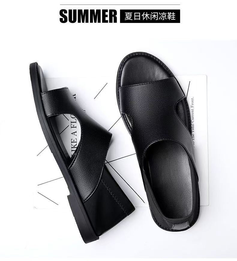 Men's non-slip soft-soled beach sandals by MANDOTOS INTERNATIONAL, perfect for summer outdoor and casual wear.