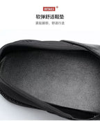 Men's non-slip soft-soled beach sandals by MANDOTOS INTERNATIONAL, ideal for summer outdoor wear and casual beach activities.
