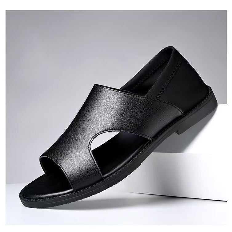 Men's non-slip soft-soled beach sandals by MANDOTOS INTERNATIONAL, perfect for summer outdoor wear.