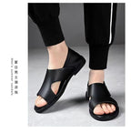 Men's non-slip soft-soled beach sandals by MANDOTOS INTERNATIONAL, perfect for summer outdoor wear.