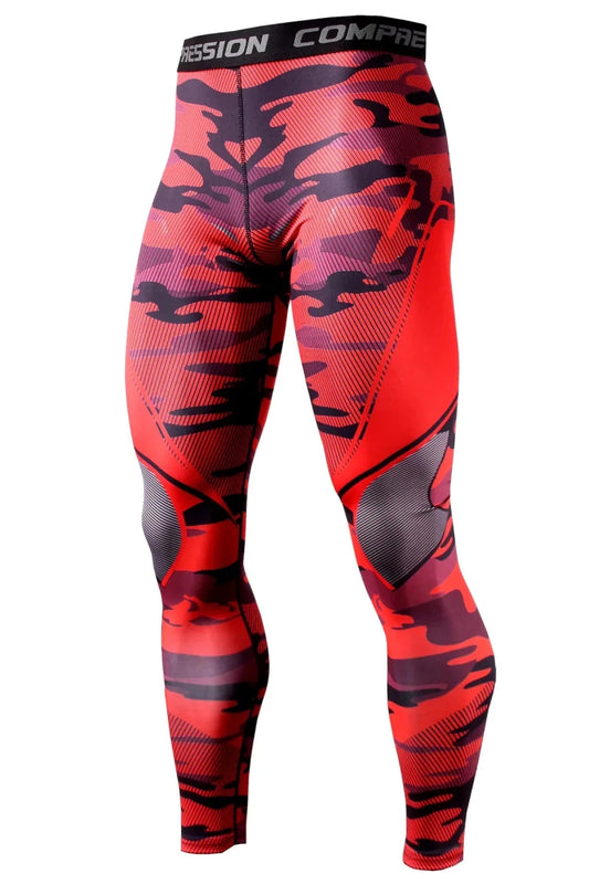 Men's slim-fit quick dry workout trousers by MANDOTOS INTERNATIONAL, displaying lightweight fabric and tapered fit for active wear.