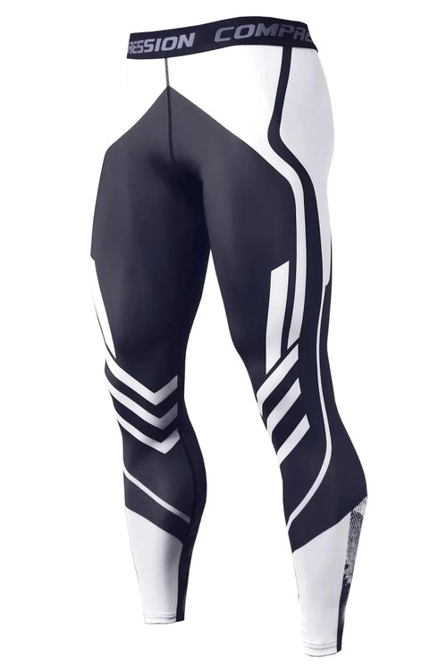Men's slim-fit quick dry workout trousers by MANDOTOS INTERNATIONAL, showing breathable fabric and tailored fit for active wear.