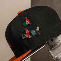 Mexico flag hat pin by MANDOTOS INTERNATIONAL, retro metal badge with enamel design, perfect for baseball caps and decorative jewelry.